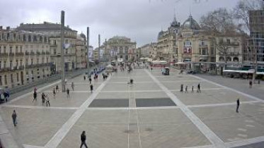 Obraz podglądu z kamery internetowej Montpellier - Place de la Comédie 2